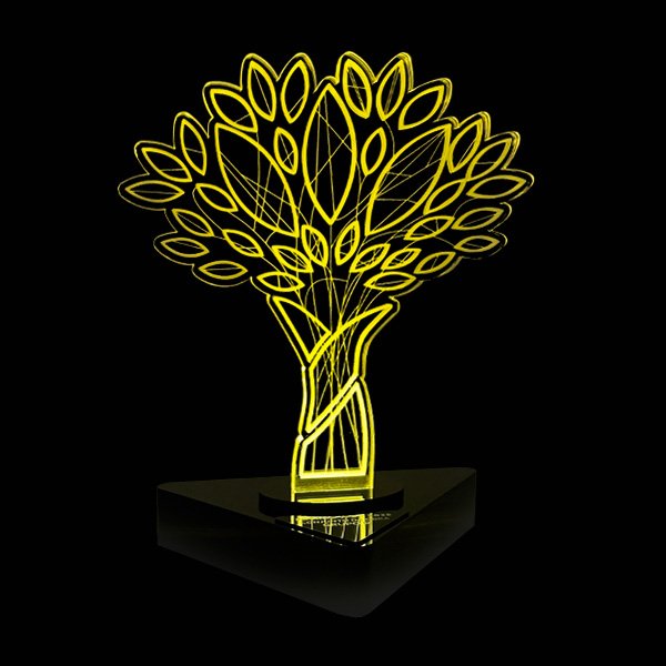 Troféu LED Árvore – Cooperativa Central de Crédito