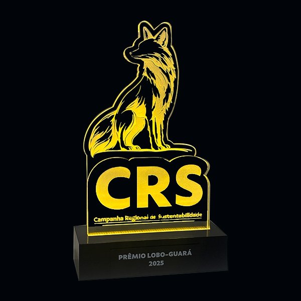 Troféu LED Lobo – Cooperativa Central de Crédito