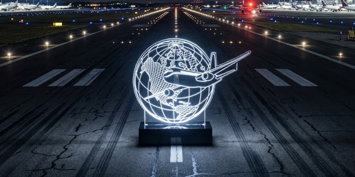 Reconhecimento por inovação: troféus para projetos disruptivos na indústria de aviação.