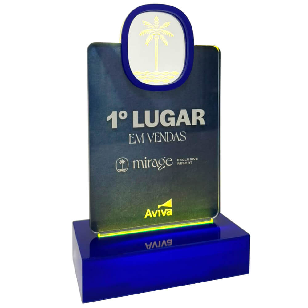 Troféu Premiação de Vendas Imobiliárias
